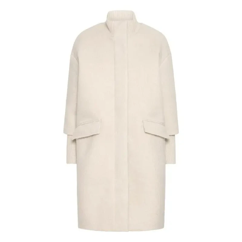 Image of fransa Womens coat fransa Edella 1 Beige Female L