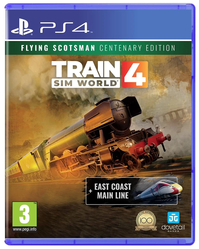 Image of Train Sim World 4 Flying Scotsman Centenary Edition PS4 Game