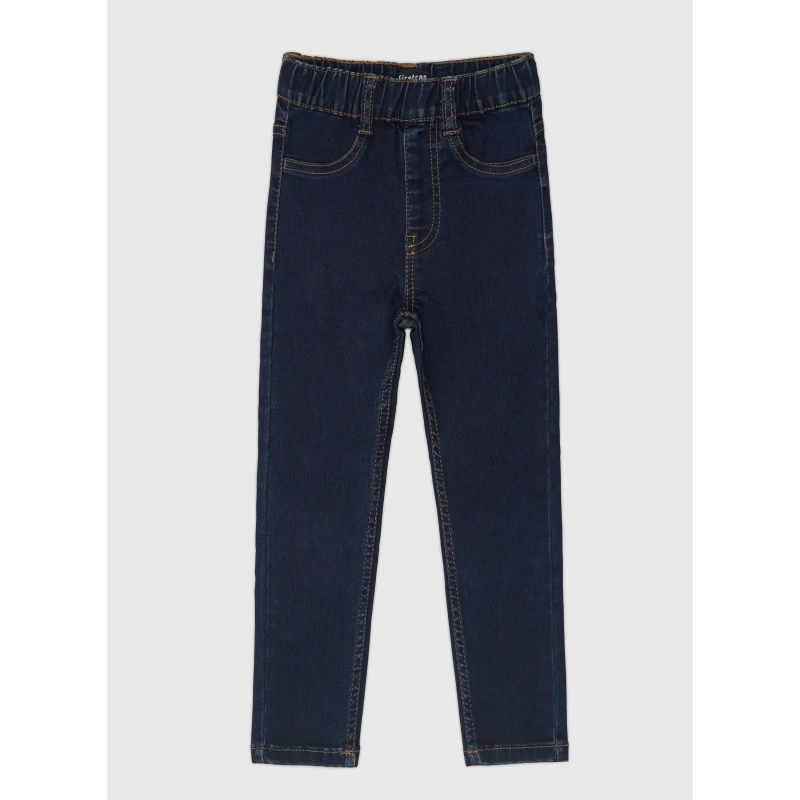 Image of Firetrap Jeggings Junior Girls - Blue Blue 7 - 8 Years