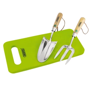 Image of Draper Stainless Steel Fork - Trowel and Kneeler Set