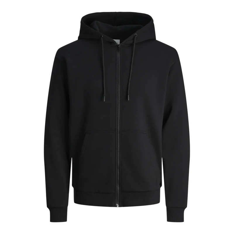 Image of jack & jones Bradley Zip Hoodie Black M
