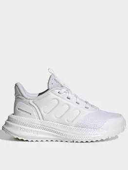 Image of adidas Sportswear Unisex Kids X_PLRPHASE Trainers - White/Black, Size 1 Older