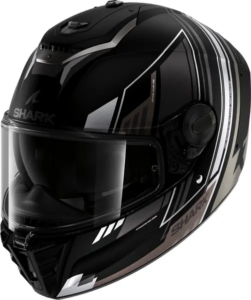 Image of Shark Spartan RS Byhron Mat Black Anthracite Chrom KAU Full Face Helmet XL