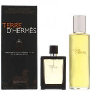 Image of Hermes Terre DHermes Pure Parfum Refillable Spray 30ml Gift Set