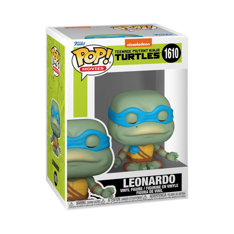Image of FUNKO MOVIES: TMNT- Leonardo(Meditating) Movie unisex One Size