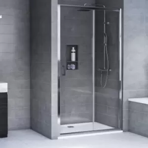 Image of Aqualux Edge6 Glass Sliding Door - 1000 x 1900 x 6mm