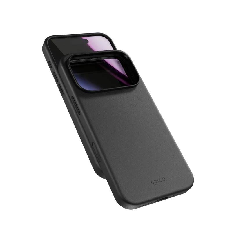 Image of Epico Epico Mag+ Leather Case iPhone 17 Pro - Black 94110131300001