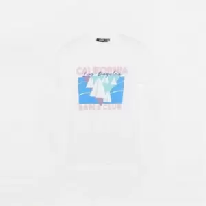 Image of Missguided Tall California Babes T Shirt - Multi