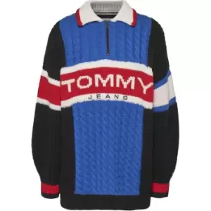 Image of Tommy Jeans Tjw Modern Sport Cblk Sweater - Multi