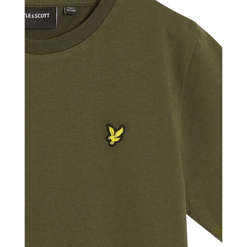 Image of Lyle and Scott Kids Plain T-Shirt Deep Depths male 9-10 Yrs
