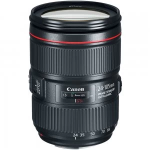 Image of Canon EF 24 105mm f4L IS II USM Lenses White Box with HOYA 77mm Filter