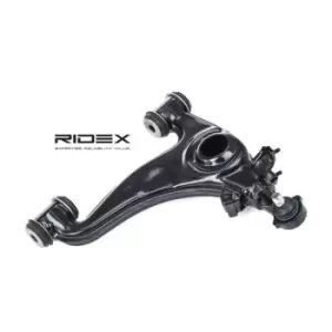 Image of RIDEX Suspension arm Front Axle Right 273C0495 Track control arm,Wishbone MERCEDES-BENZ,190 (W201),Stufenheck (W124),SL (R129),W124 T-modell (S124)