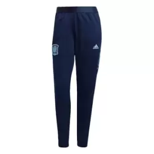Image of adidas Spain Condivo Training Tracksuit Bottoms Womens - Team Navy / Glow Blue