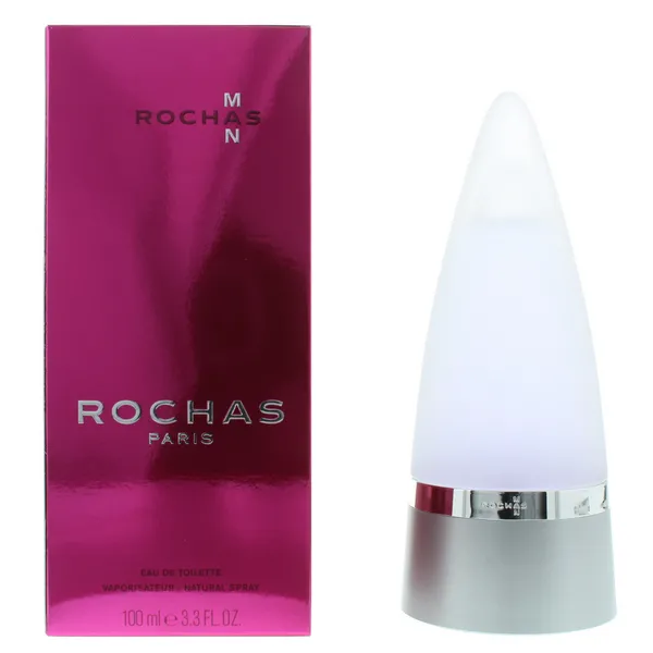 Image of Rochas Man Eau de Toilette For Him 100ml