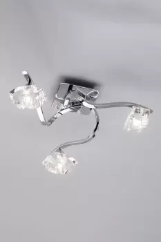 Image of Small Bella Flush Ceiling Light