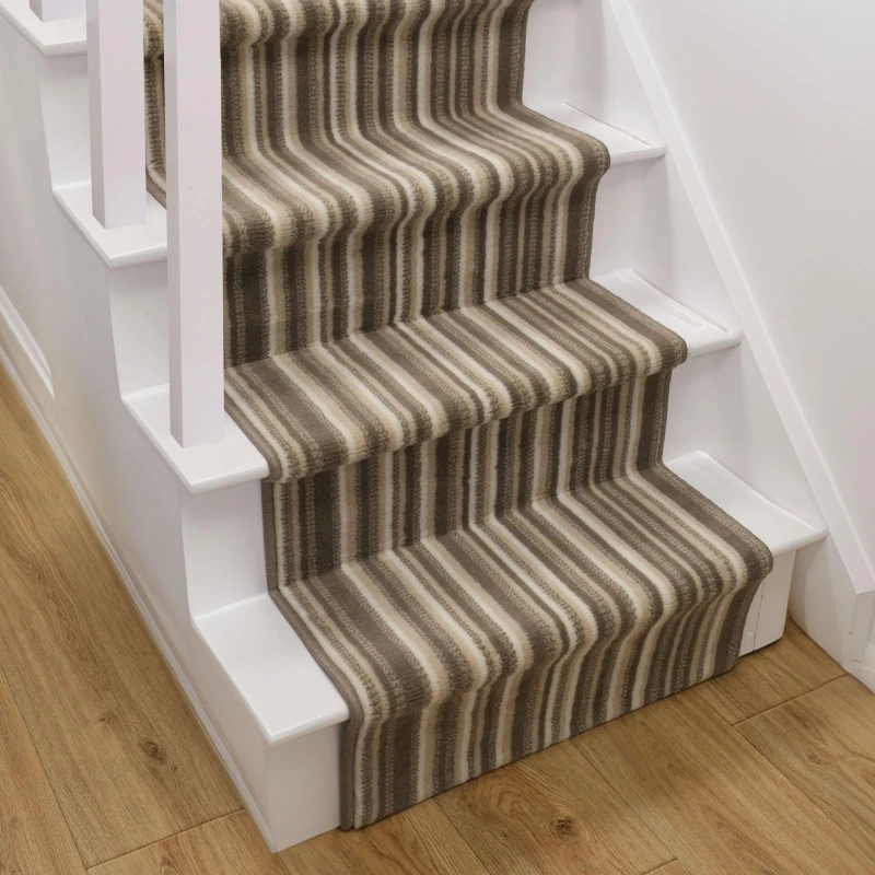 Image of Homemaker Stair Runner - Maestro Stripe Design - Natural Natural unisex 60x800cm
