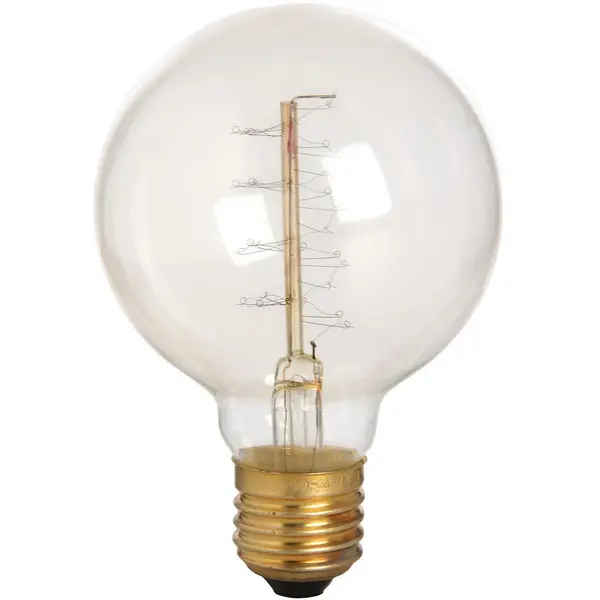 Image of Edison Filament Round Globe Bulb