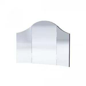 Image of LPD Limited Valentina 5 Drawer Mirrored Dressing Table Wood