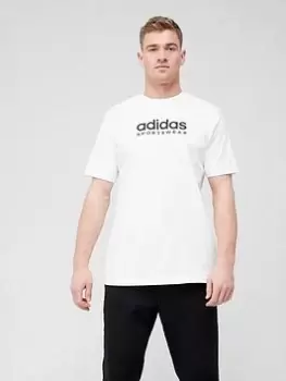 Image of adidas Sportswear All SZN Graphic T-Shirt - White, Size L, Men