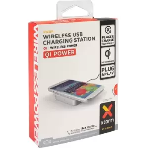 Image of Wireless USB Qi Charging Station