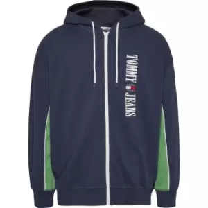 Image of Tommy Jeans Tjm Ovz Archive Zipthru - Blue