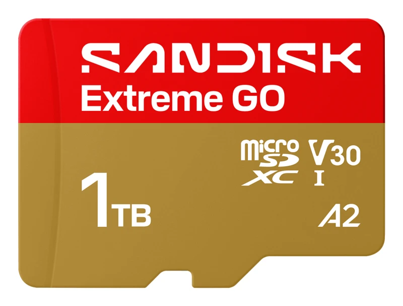 Image of SanDisk Extreme GO 1TB MicroSDXC UHS-I