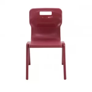 Image of TC Office Titan One Piece Chair Size 5, Burgundy