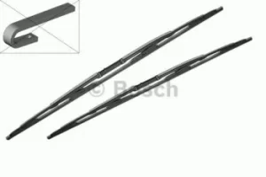 Image of Bosch 3397005807 807 Wiper Blade Set Superplus Windscreen Standard