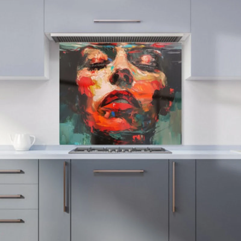 Image of Warren Reed - Designer Swimming Fish Tea Towel in Blue Blue Unisex