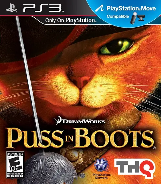 Image of Puss in Boots Dream Works PS3 Game