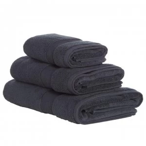 Image of Hotel Collection Velvet Touch Bath Sheet - Navy