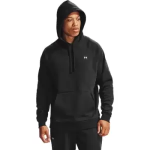 Image of Under Armour Mens Rival Fleece Hoodie Black Fleece Top 4XL