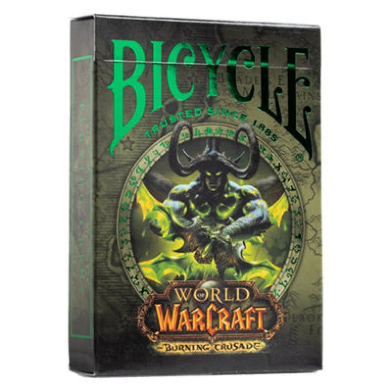 Image of Bicycle World Of Warcraft Burning cards