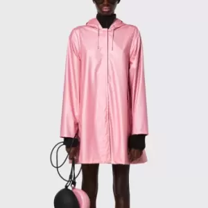 Image of Rains A-Line Jacket - Pink Sky - L