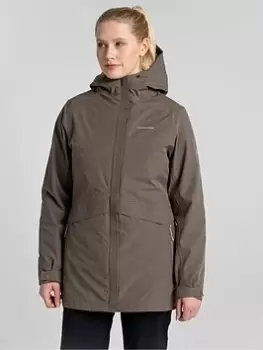 Image of Craghoppers CALDBECK PRO 3 IN 1 JACKET, Olive, Size 8, Women