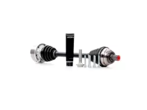 Image of RIDEX Drive shaft VW,AUDI,SKODA 13D0108 1K0407451FX CV axle,Half shaft,Driveshaft,Axle shaft,CV shaft,Drive axle