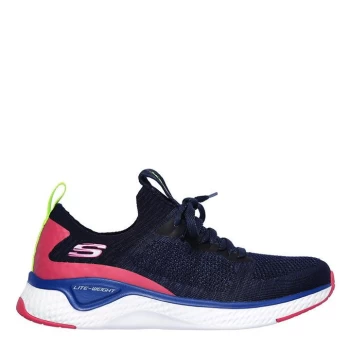 Image of Skechers Lifestyle Fuse Trainers - Blue