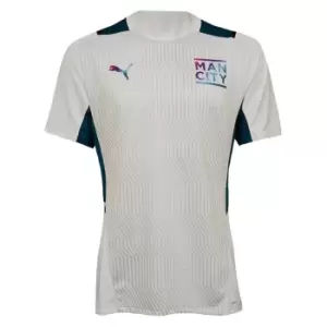 Image of 2021-2022 Man City PRO Training Jersey (White)