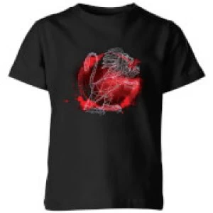 Image of Harry Potter Gryffindor Geometric Kids T-Shirt - Black - 5-6 Years