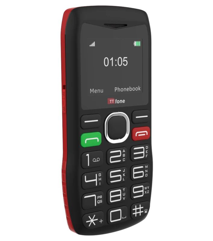 Image of TTfone TTfone TT880 Easy-to-Use Big Button Mobile + USB C Cable
