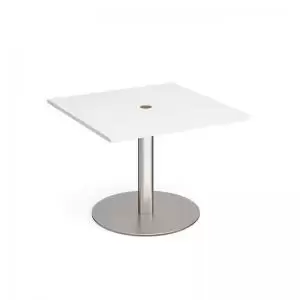 Image of Eternal square meeting table 1000mm x 1000mm with central circular