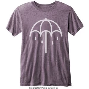 Image of Bring Me The Horizon - Umbrella Unisex Medium T-Shirt - Purple