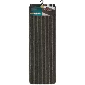 Image of Infinity Entrance Runner Mat, Brown, 150 x 50 cm