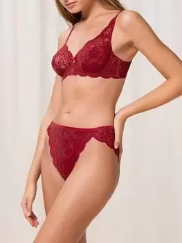 Image of Triumph Amourette 300 Rococo Bra, Red, Size 32B, Women
