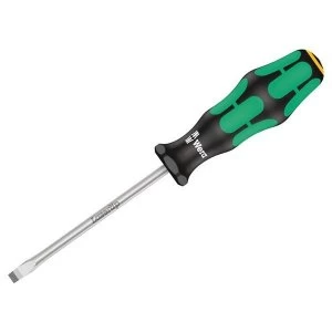 Image of Wera Kraftform 334 Screwdriver Flared Slotted Tip 6.5 x 150mm