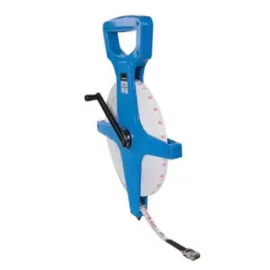 Image of Silverline Open Reel Surveyors Tape - 100m / 328ft x 13mm