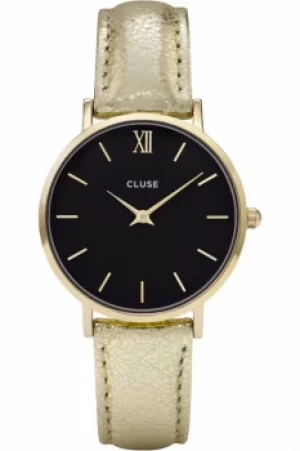 Image of Ladies Cluse Minuit Gold Watch CL30037