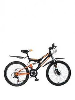 Image of Boss Cycles Boss Stealth Boys Bike 24" Wheel Full Suspension Dual Disc