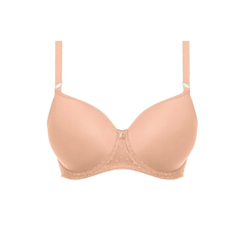 Image of Freya Underwired t-shirt balconnet molded bra For Her Freya Starlight Rose Female 90I