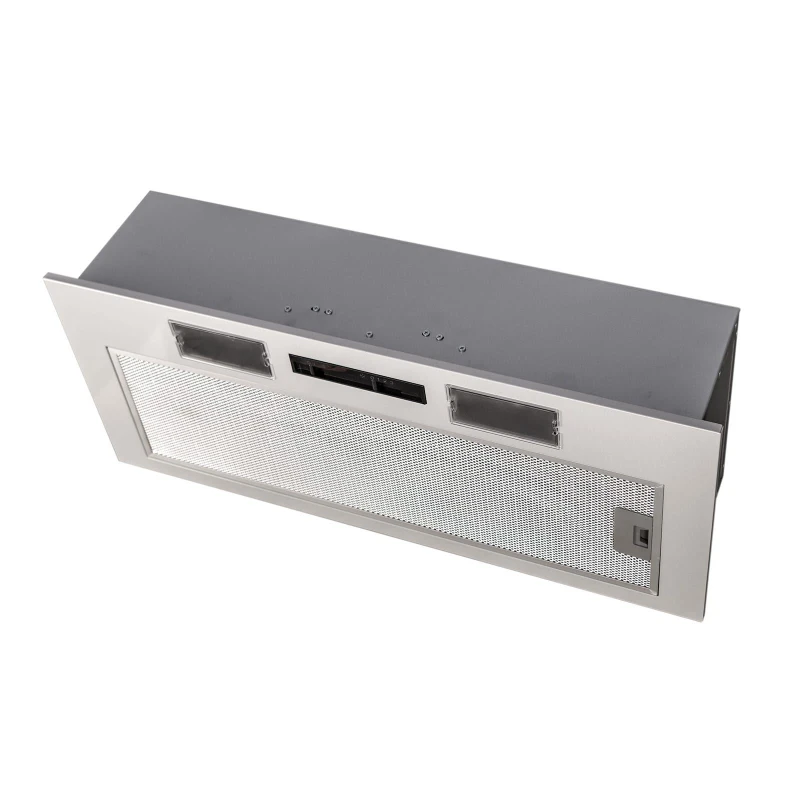 Image of SIA 70cm Under Cupboard Canopy Built In Cooker Hood Extractor Fan - UC70SI Silver